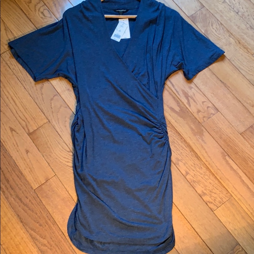 Banana Republic Blue Wrap Dress